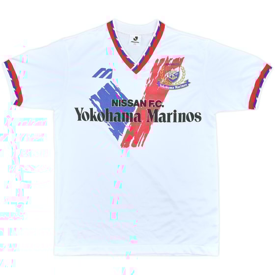 1993-94 Yokohama Marinos Mizuno Training Shirt - 9/10 - (L)