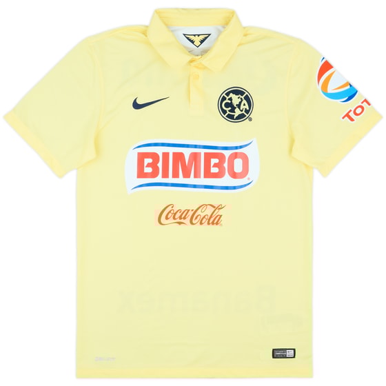 2014-15 Club America Home Shirt - 9/10 - (S)
