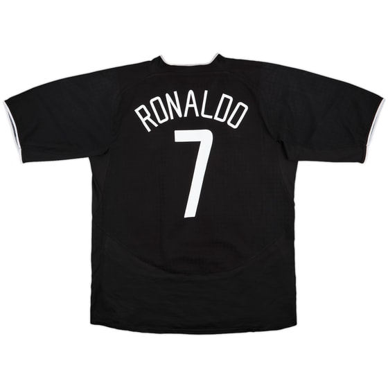 2003-05 Manchester United Away Shirt Ronaldo #7 - 6/10 - (L)