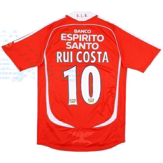 2006-07 Benfica Home Shirt Rui Costa #10 - 9/10 - (S)