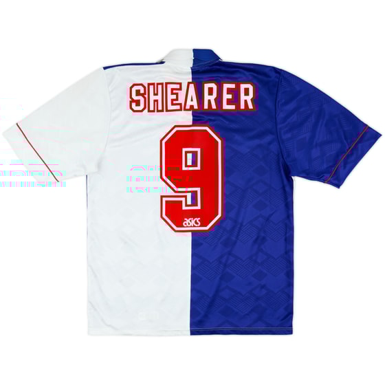 1992-94 Blackburn Home Shirt Shearer #9 - 9/10 - (L)