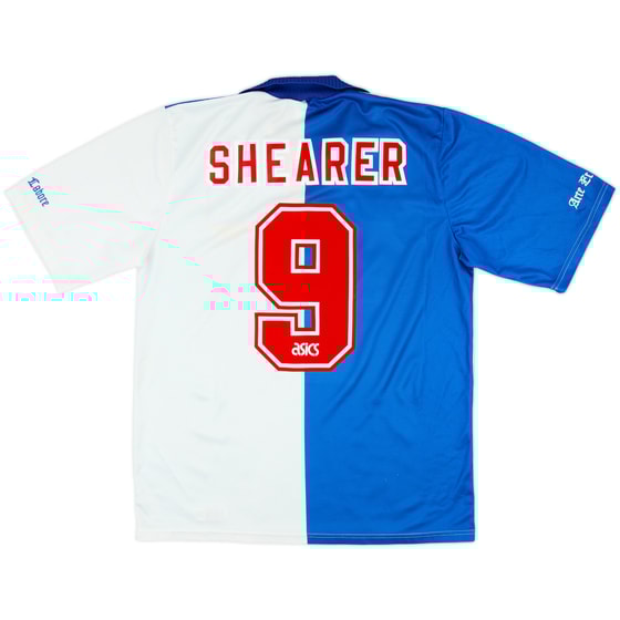 1994-95 Blackburn Rovers 'Champions' Home Shirt Shearer #9 - 7/10 - (L)
