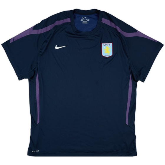 2010-11 Aston Villa Nike Training Top - 10/10 - (XXL)