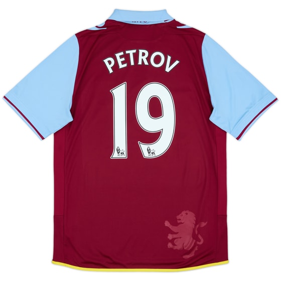 2012-13 Aston Villa Home Shirt Petrov #19 - 7/10 - (S)