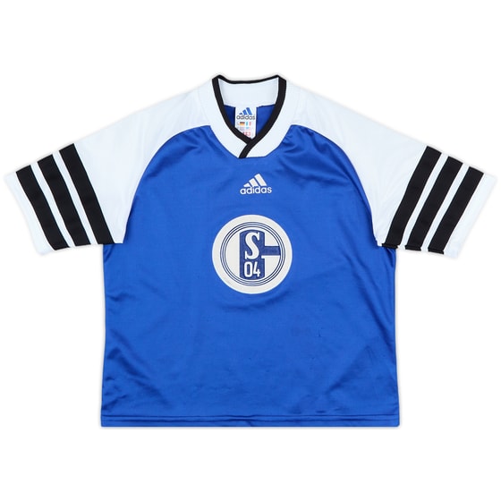 1998-99 Schalke adidas Training Shirt - 6/10 - (S.Boys)