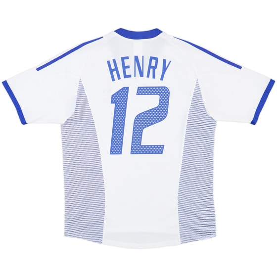 2002-04 France Away Shirt Henry #12 - 8/10 - (M)