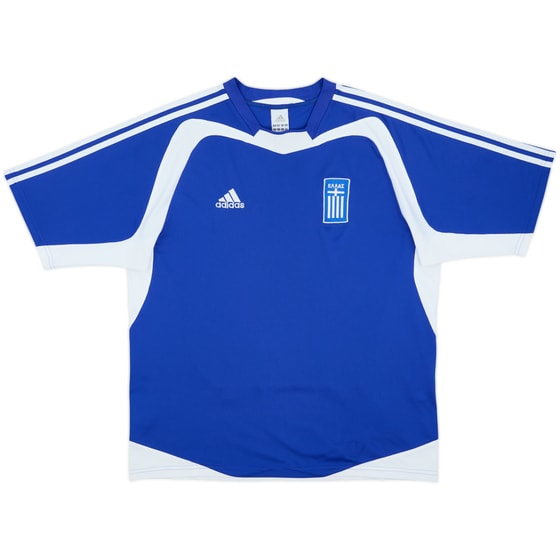 2004-06 Greece Home Shirt - 8/10 - (L)