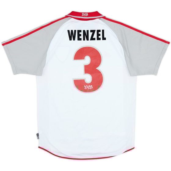 2000-02 Stuttgart Home Shirt Wenzel #3 - 7/10 - (M)