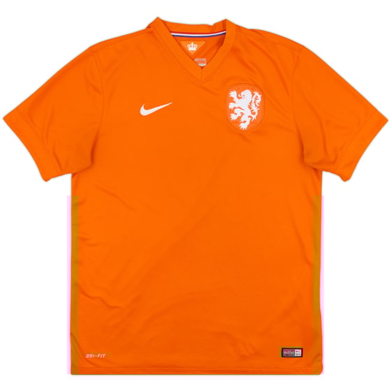 2014-15 Netherlands Home Shirt - 7/10 - (L)