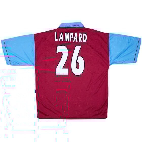 1995-97 West Ham Centenary Home Shirt Lampard #26 - 8/10 - (XL)