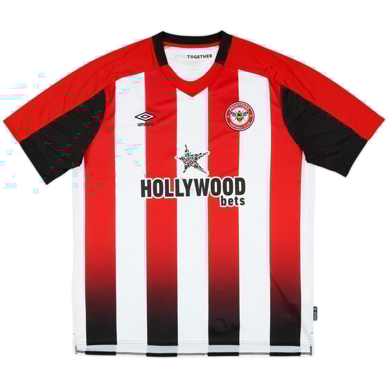 2023-25 Brentford Home Shirt - 9/10 - (XXL)
