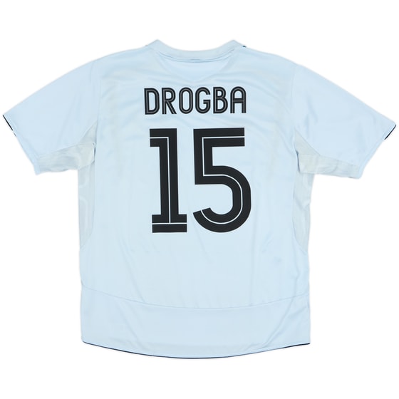2005-06 Chelsea Away Shirt Drogba #15 - 8/10 - (XL)