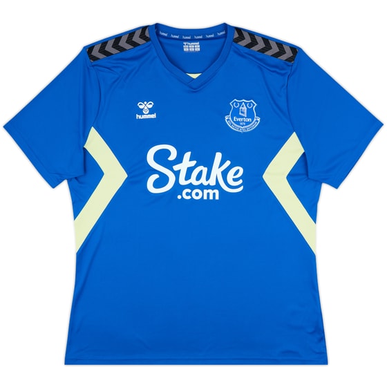 2023-24 Everton Hummel Training Shirt - 9/10 - (XXL)