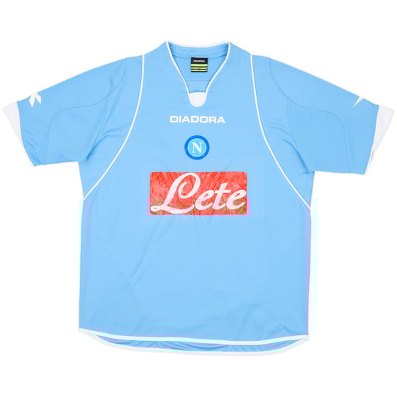 2007-08 Napoli Home Shirt - 6/10 - (M)