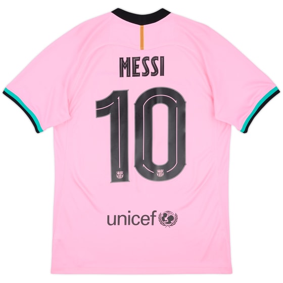 2020-21 Barcelona Third Shirt Messi #10 - 9/10 - (M)
