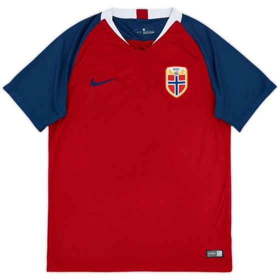 2018-19 Norway Home Shirt - 9/10 - (M)