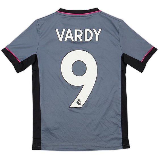 2021-22 Leicester Third Shirt Vardy #9 - 8/10 - (S.Boys)