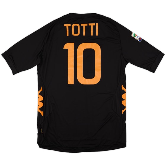 2009-10 Roma Third Shirt Totti #10 - 7/10 - (3XL)