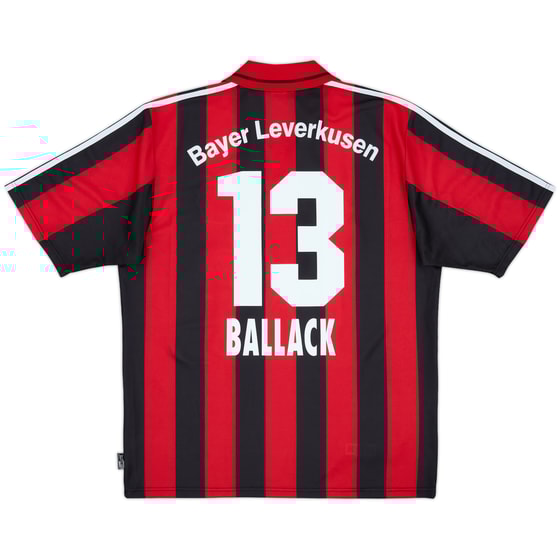 2001-02 Bayer Leverkusen Home Shirt Ballack #13 - 8/10 - (XL)