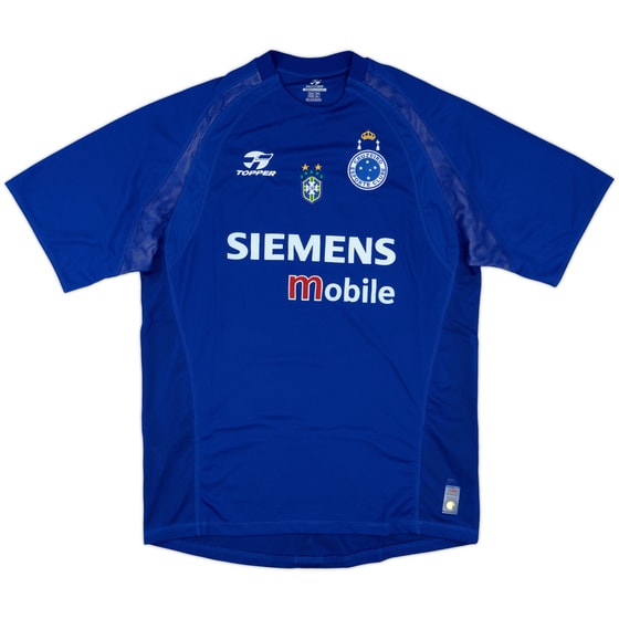 2004 Cruzeiro Home Shirt #11 - 6/10 - (XL)