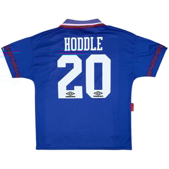 1993-94 Chelsea Home Shirt Hoddle #20 - 8/10 - (L)