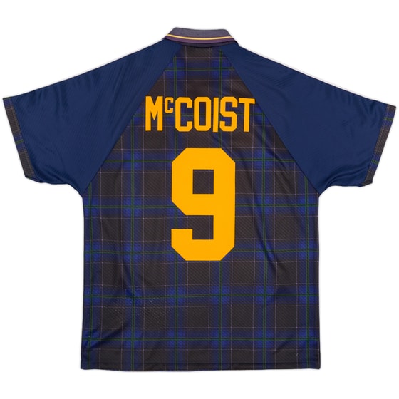 1994-96 Scotland Home Shirt McCoist #9 - 8/10 - (L)