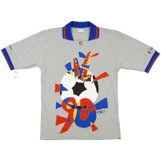 1996-00 Bologna Diadora 90th Anniversary Polo Shirt - 8/10 - (XL)