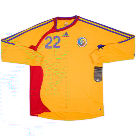 2006-08 Romania Player Issue Home L/S Shirt #22 (XL)