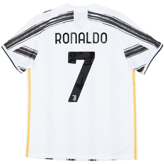 2020-21 Juventus Home Shirt Ronaldo #7 (L)