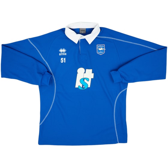 2008-09 Brighton Player Issue Errea Training L/S Shirt #51 - 9/10 - (XL)