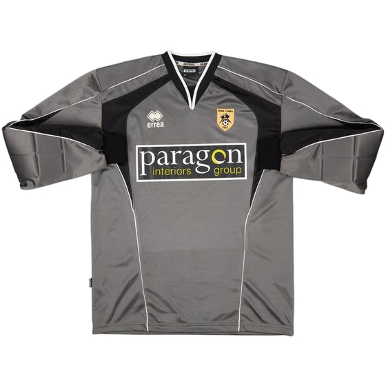 2004-05 Notts County GK Shirt - 9/10 - (L)