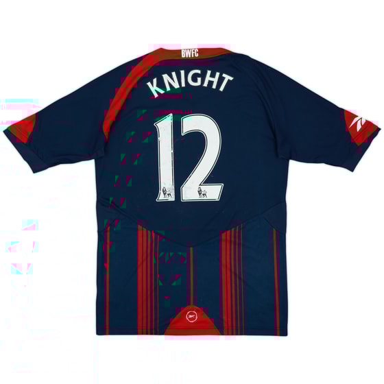 2009-10 Bolton Away Shirt Knight #12 - 5/10 - (XL)