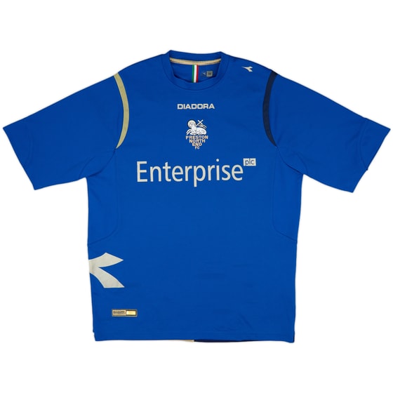 2007-08 Preston Diadora Training Shirt - 9/10 - (M)