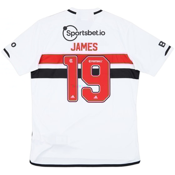 2023 Sao Paulo Home Shirt James #19 (L)