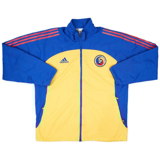 2001-02 Romania adidas Track Jacket - 5/10 - (L)