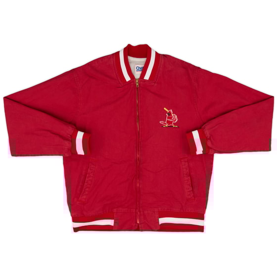 1980s St Louis Cardinals Chalk Line Bomber Jacket - 7/10 - (M)