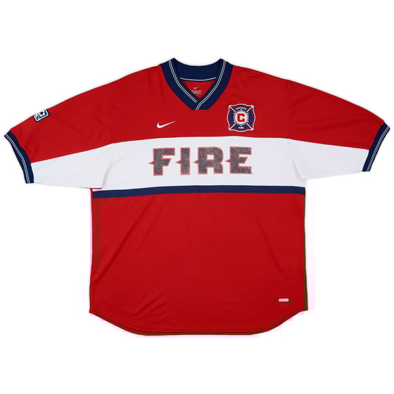 2000-02 Chicago Fire Home Shirt - 6/10 - (XL)