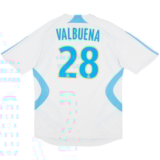 2007-08 Olympique Marseille Home Shirt Valbuena #28 - 6/10 - (L)