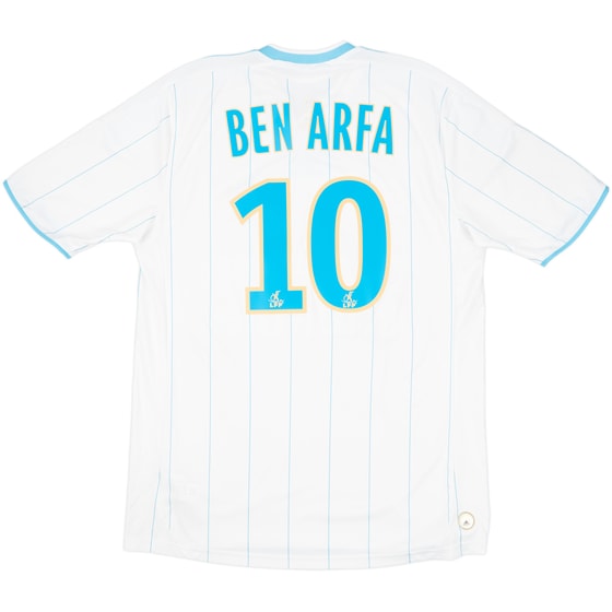 2009-10 Olympique Marseille Home Shirt Ben Arfa #10 - 8/10 - (M)