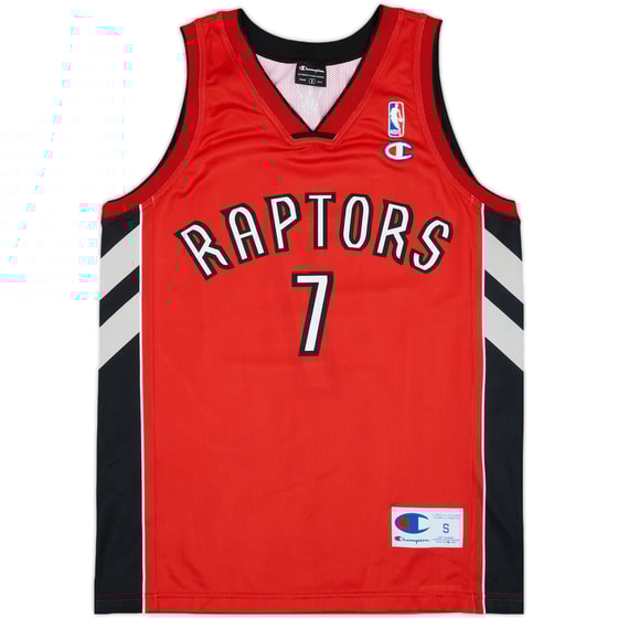 2006-10 Toronto Raptors Bargnani #7 Champion Away Jersey - 9/10 - (S)