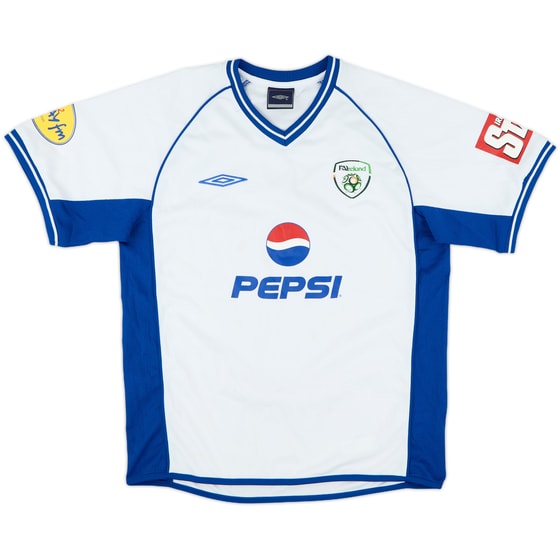 2000s Ireland FA Umbro Training Shirt - 6/10 - (L.Boys)
