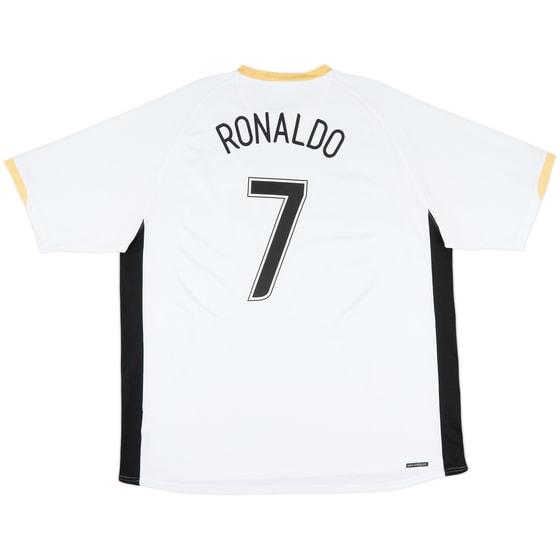 2006-08 Manchester United Away Shirt Ronaldo #7 - 8/10 - (3XL)