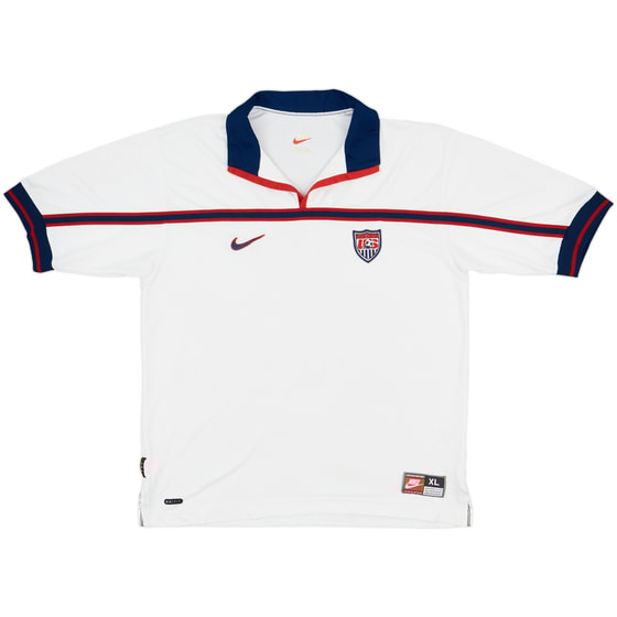 1998-99 USA Home Shirt - 6/10 - (XL)