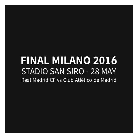 2015-16 UEFA Champions League Final Milano 2016 Match Day Transfer