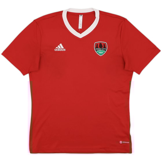 2022-23 Cork City adidas Training Shirt - 8/10 - (M)