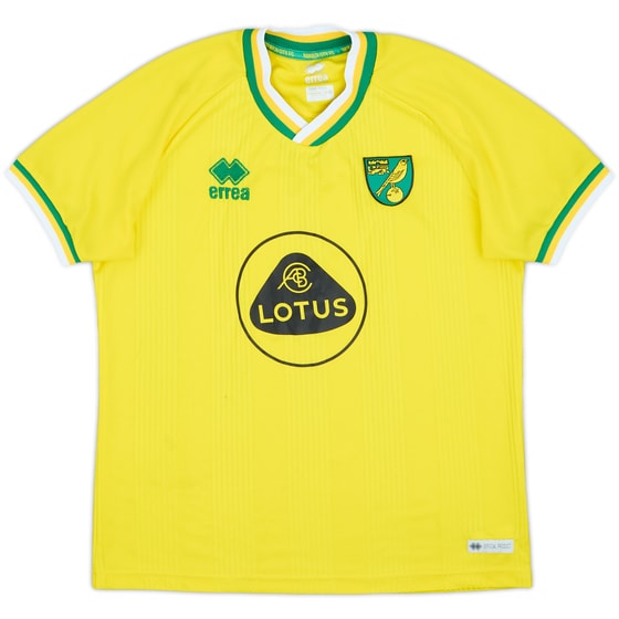 2020-21 Norwich City Home Shirt - 7/10 - (L.Boys)