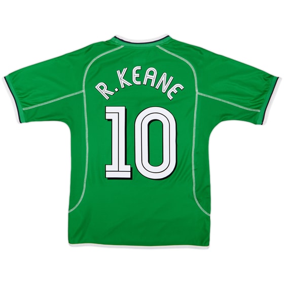 2001-03 Ireland 'World Cup 2002' Home Shirt Keane #6 - 10/10 - (S)