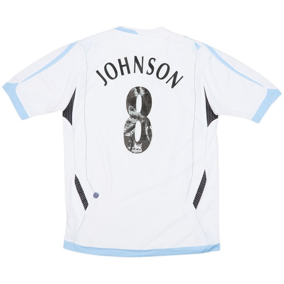 2006-07 Everton Away Shirt Johnson #8- 5/10 - (M)