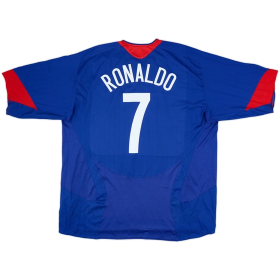 2005-06 Manchester United Away Shirt Ronaldo #7 - 6/10 - (3XL)
