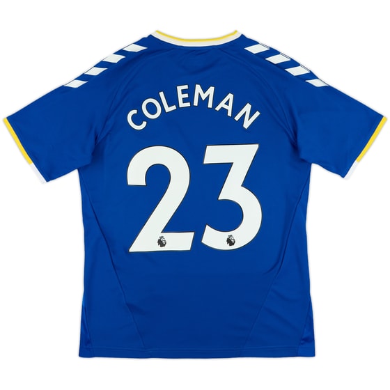 2021-22 Everton Home Shirt Coleman #23 - 8/10 - (M)
